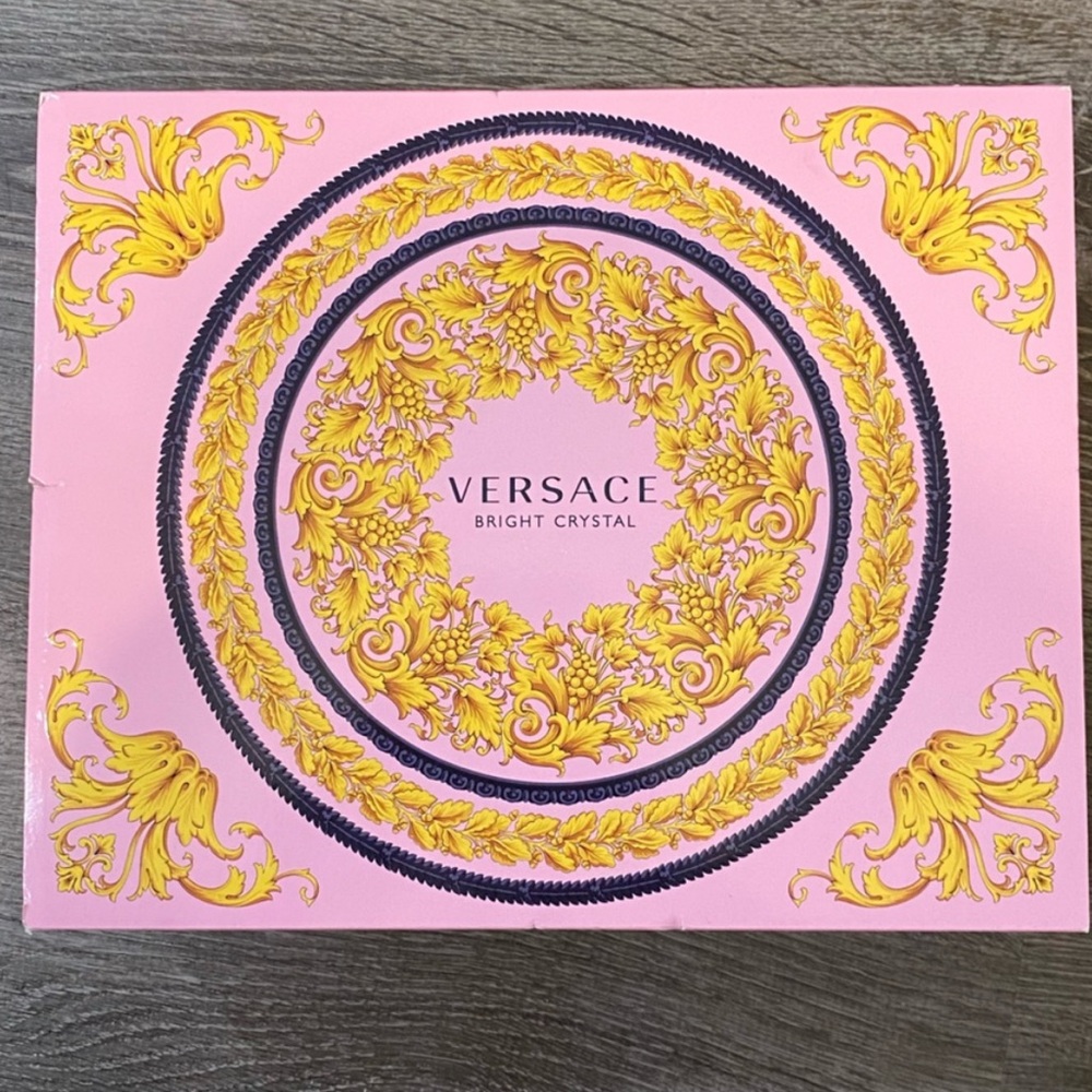 Versace Pink and Yellow Decorative Box